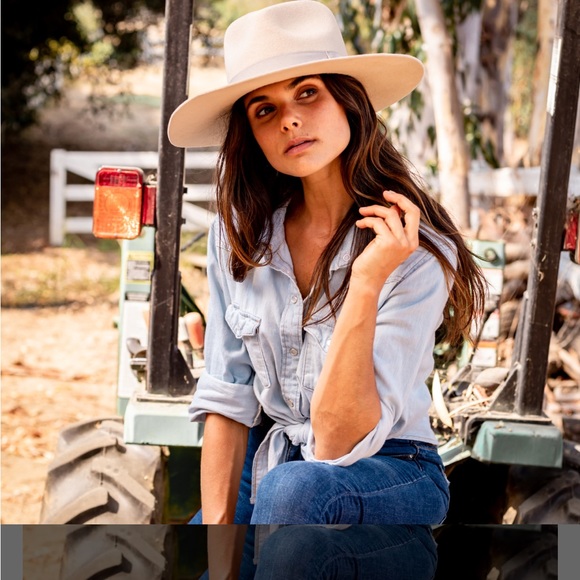 Peter Grimm wide brim western hat wool - Picture 3 of 3